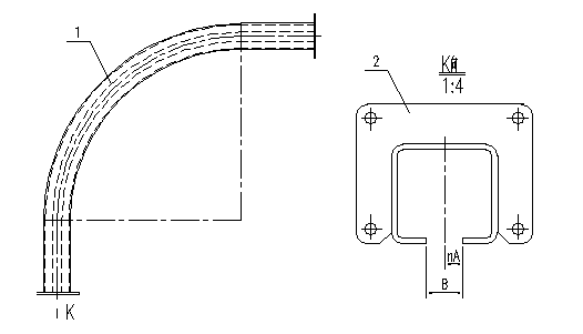 輕型懸掛輸送機(jī)水平彎軌供應(yīng)
